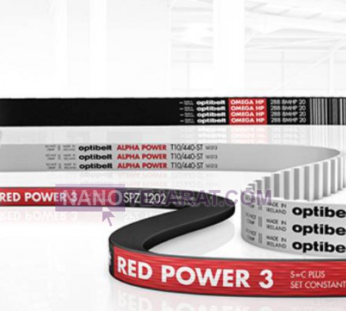 ALPHA optibelt polyurethane timing belt